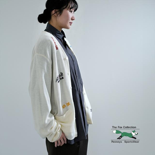 PENNEYS(ペニーズ)ハンド刺繍ニットカーディガンpn26s004