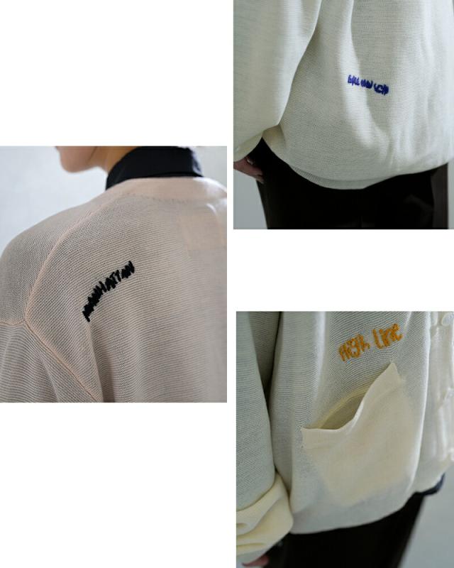 PENNEYS(ペニーズ)ハンド刺繍ニットカーディガンpn26s004