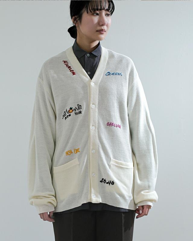 PENNEYS(ペニーズ)ハンド刺繍ニットカーディガンpn26s004
