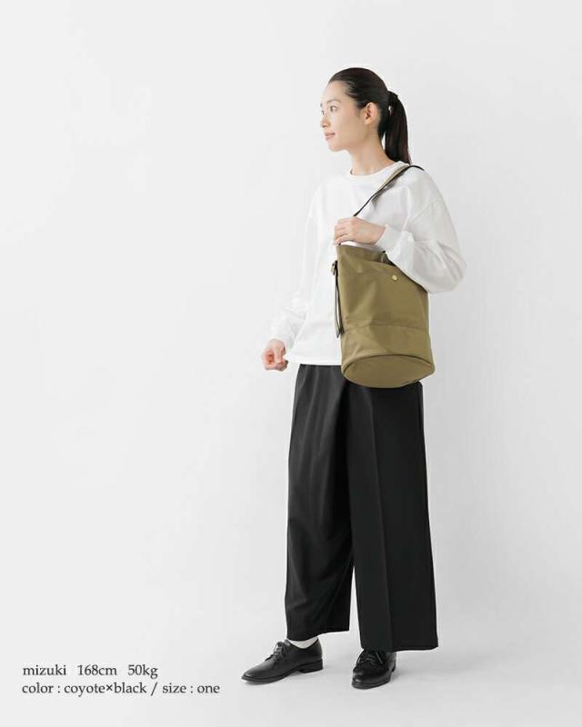 マリンデイ ショルダーバッグ MARINE DAY  66ナイロン×カウレザー ショルダーバッグ “ROOTS” roots-nylon  クーポン対象