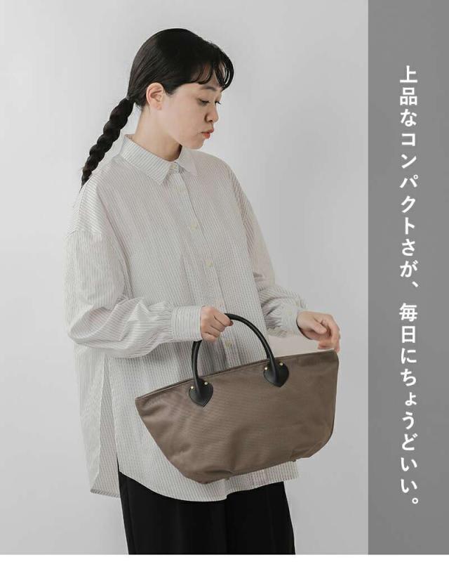 MARINE DAY(マリンデイ)66ナイロン×カウレザーハンドバッグ“SDAISY”s-daisy