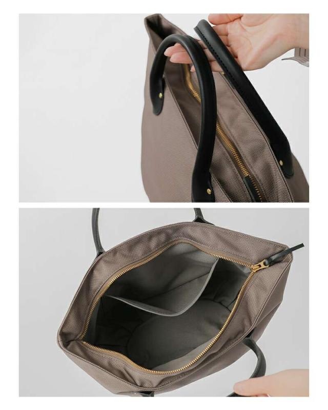 MARINE DAY(マリンデイ)66ナイロン×カウレザーハンドバッグ“SDAISY”s-daisy