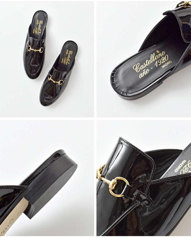 CASTELLANO(カステラーノ)カウレザービットローファーサンダルsaintopez-c