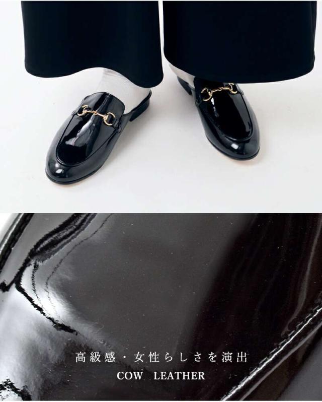 CASTELLANO(カステラーノ)カウレザービットローファーサンダルsaintopez-c