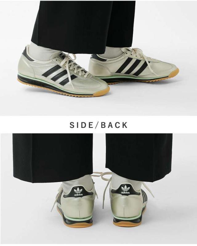 adidas Originals(アディダス オリジナルス)スーパーライト72メタリックレザーアッパーローカットスニーカー“SL72OGW”sl72og-w