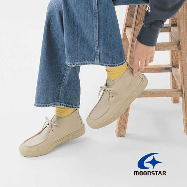 ムーンスター 靴 シューズ Moonstar キャンバス レースアップ モカシン シューズ “SLOC” sloc-mn新作 レディース サイズ交換初回無料 ☆☆ クーポン対象