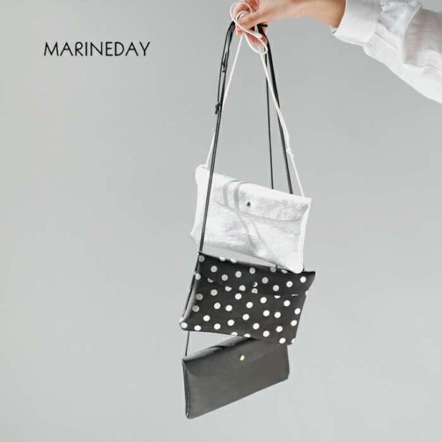 マリンデイ ショルダーバッグ MARINE DAY  ゴートスキン ポーチ ショルダー バッグ “SOE” soe  クーポン対象