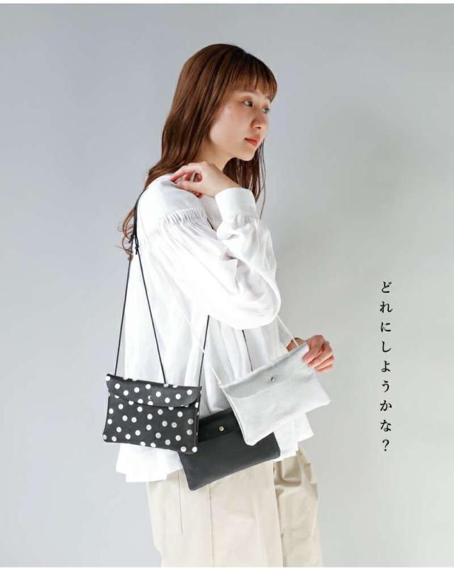 マリンデイ ショルダーバッグ MARINE DAY  ゴートスキン ポーチ ショルダー バッグ “SOE” soe  クーポン対象