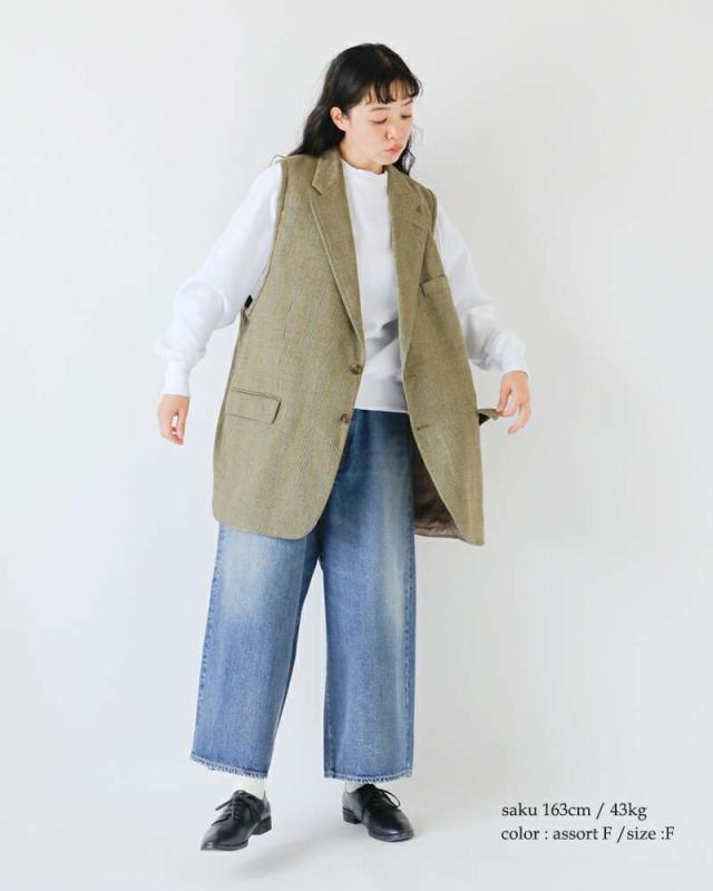 Sunny Side Up(サニーサイドアップ)リメイクテーラードベストsr-243-007