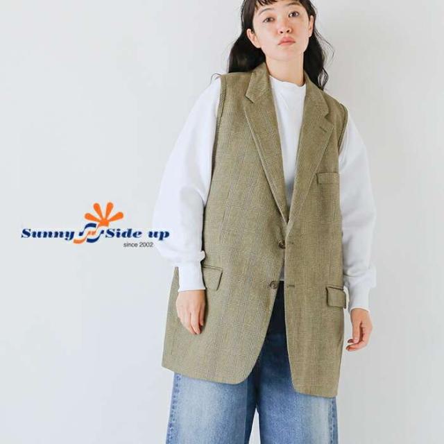 Sunny Side Up(サニーサイドアップ)リメイクテーラードベストsr-243-007