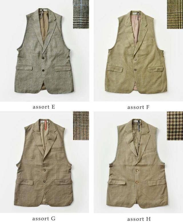 Sunny Side Up(サニーサイドアップ)リメイクテーラードベストsr-243-007