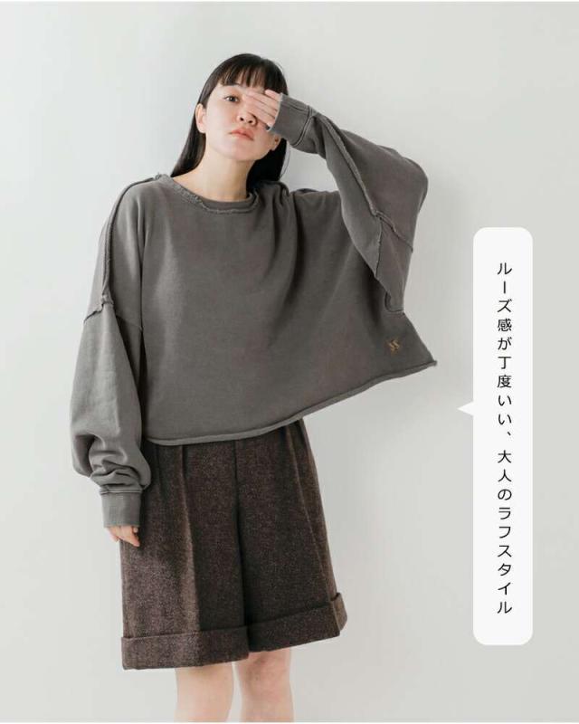 STAR&STRIPE(スターアンドストライプ)コットンクルーネックワイドプルオーバーssmd-145