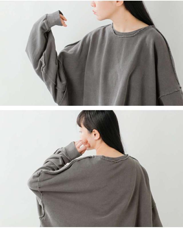 STAR&STRIPE(スターアンドストライプ)コットンクルーネックワイドプルオーバーssmd-145