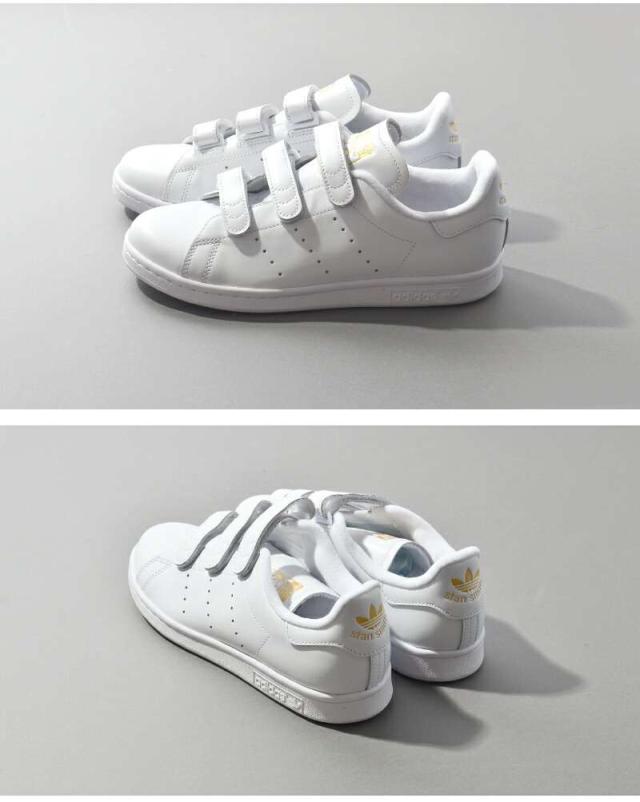 adidas Originals(アディダス オリジナルス)スタンスミスベルクロレザースニーカー“STANSMITHCF”stan-smith-cf-same1