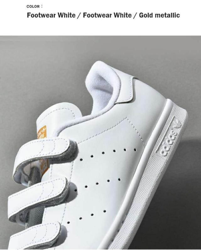adidas Originals(アディダス オリジナルス)スタンスミスベルクロレザースニーカー“STANSMITHCF”stan-smith-cf-same1