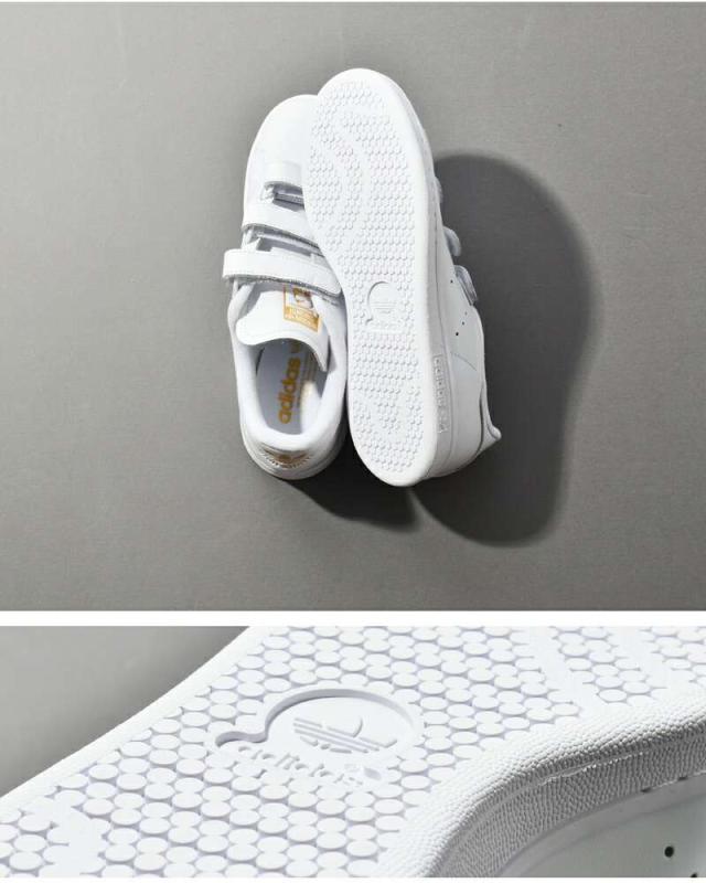adidas Originals(アディダス オリジナルス)スタンスミスベルクロレザースニーカー“STANSMITHCF”stan-smith-cf-same1