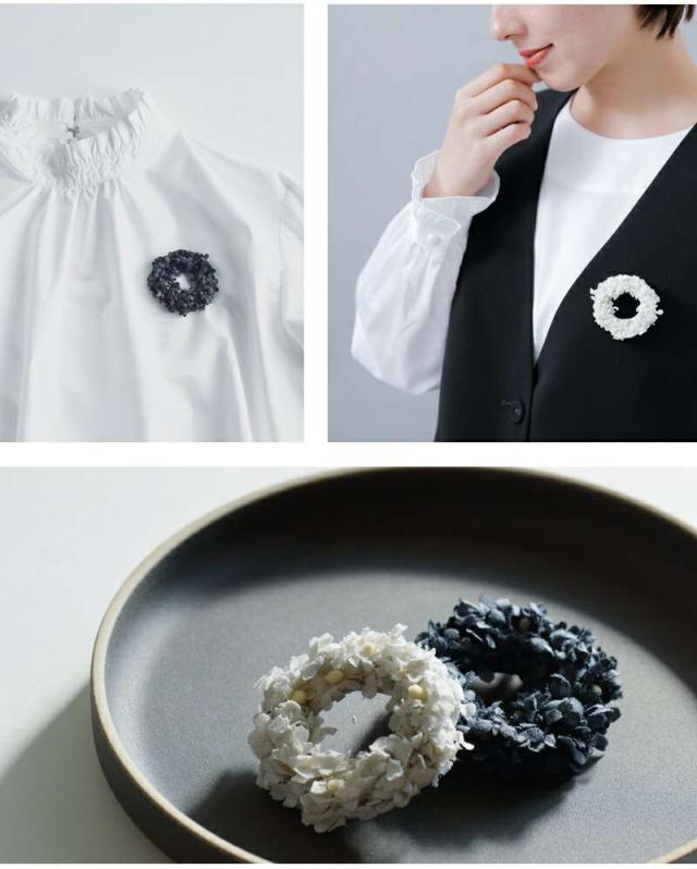 tumugu(ツムグ)アトリエ染花別注ブローチta20101