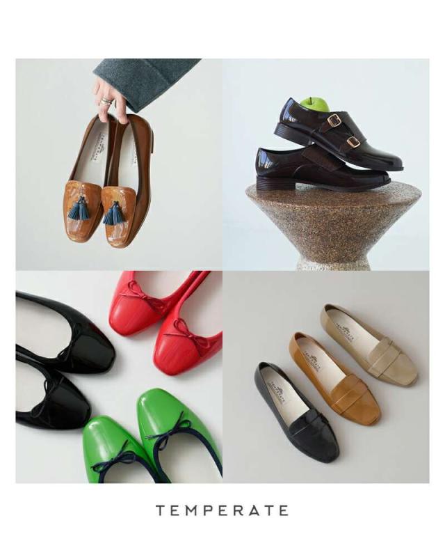 テンパレイト スリッポン靴 シューズ TEMPERATE  スタッズベルト スリッポン シューズ “KEITH” keith  クーポン対象