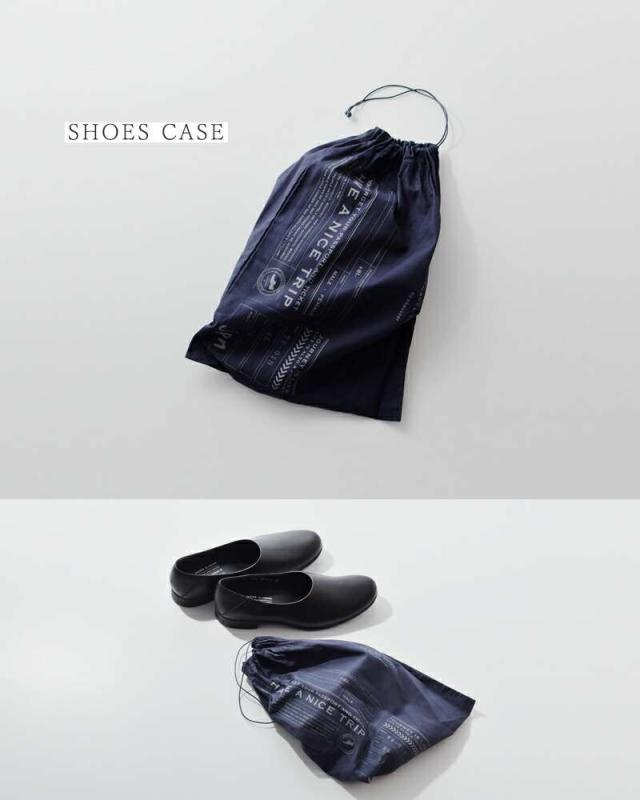 TRAVEL SHOES by chausser(トラベルシューズバイショセ)レザーフラットスリッポンシューズtr-018