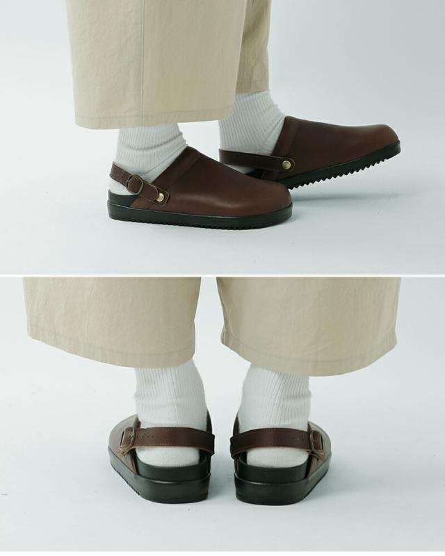 tumugu(ツムグ)カウレザーサボサンダル“koppe”tw003