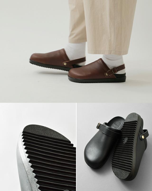 tumugu(ツムグ)カウレザーサボサンダル“koppe”tw003