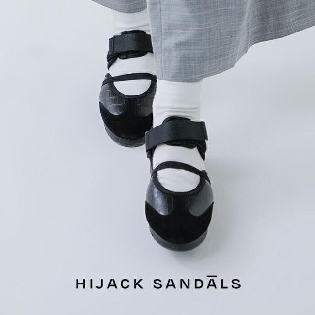 HIJACK SANDALS(ハイジャックサンダル)スエードベルクロバレエスニーカー“TWYLA”twyla