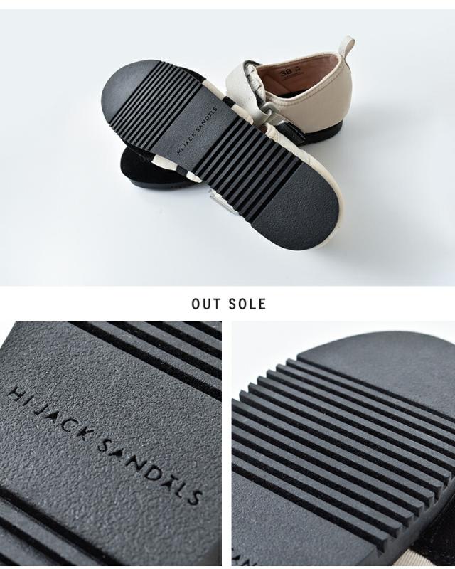 HIJACK SANDALS(ハイジャックサンダル)スエードベルクロバレエスニーカー“TWYLA”twyla