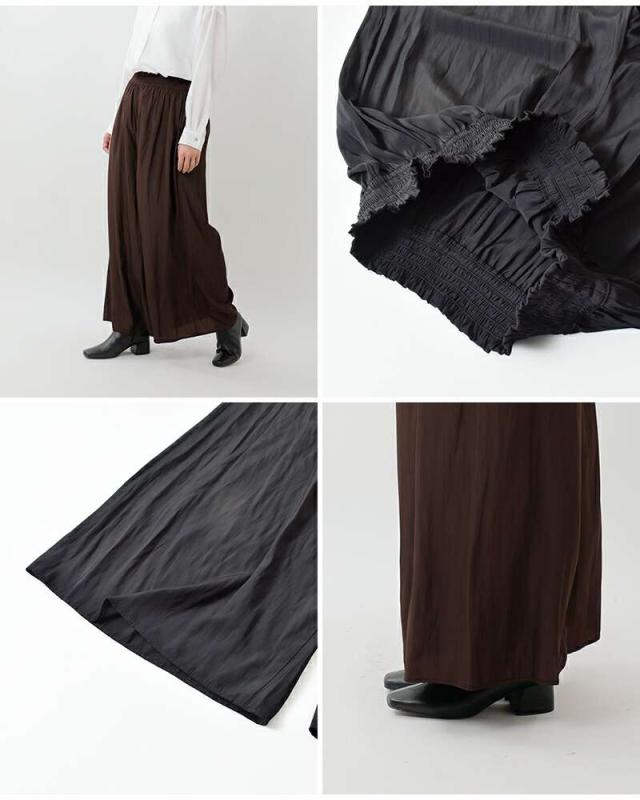 DONEEYUヴィンテージデシンゴムシャーリングパンツu-2793