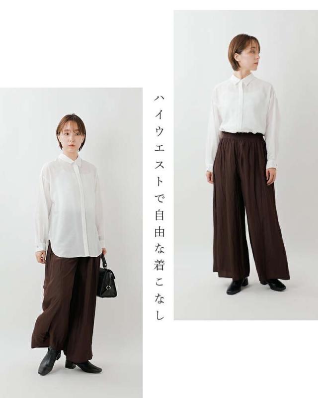 DONEEYUヴィンテージデシンゴムシャーリングパンツu-2793