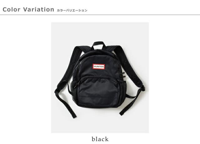 HUNTER(ハンター)撥水クラシックバックパック“NYLONCLASSICBACKPACK”14.4Lubb3630kbm