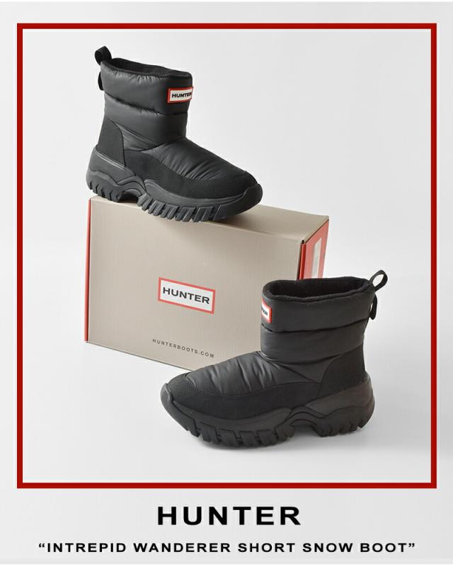 HUNTER(ハンター)イントレピッドワンダラーショートスノーブーツ“INTREPIDWANDERERSHORTSNOWBOOT”ufs7119wwu