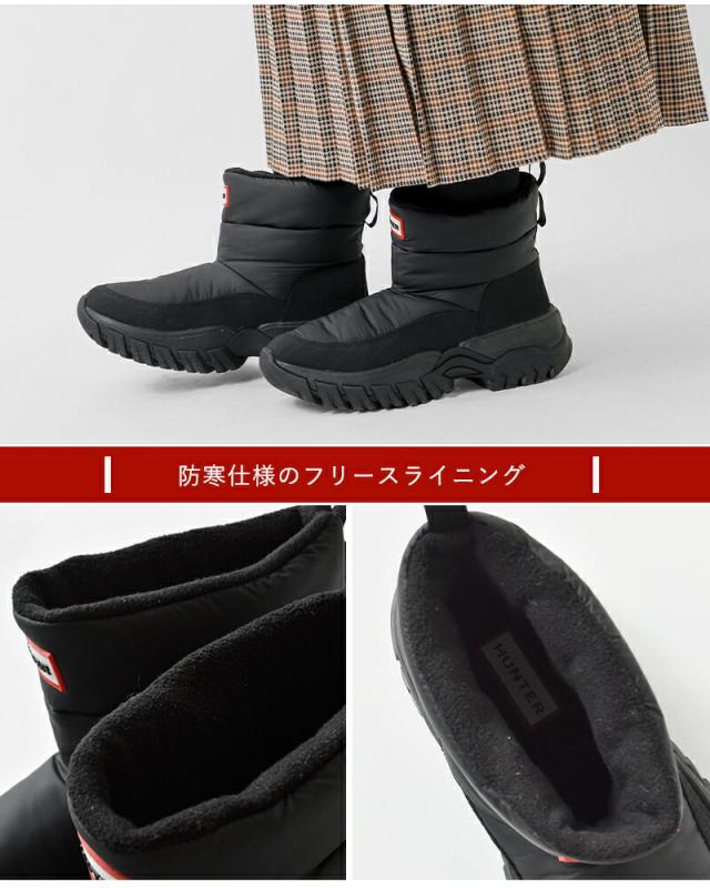 HUNTER(ハンター)イントレピッドワンダラーショートスノーブーツ“INTREPIDWANDERERSHORTSNOWBOOT”ufs7119wwu