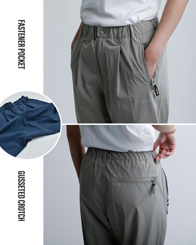 WILD THINGS撥水ストレッチ ラックスパンツ ELASTIC NYLON LAX PANTS wt26036ad