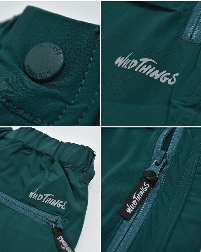 WILD THINGS撥水ストレッチ ラックスパンツ ELASTIC NYLON LAX PANTS wt26036ad