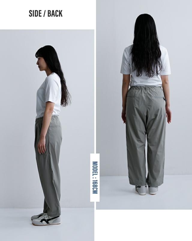 WILD THINGS撥水ストレッチ ラックスパンツ ELASTIC NYLON LAX PANTS wt26036ad