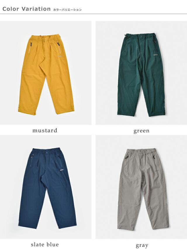 WILD THINGS撥水ストレッチ ラックスパンツ ELASTIC NYLON LAX PANTS wt26036ad