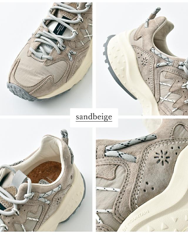 Flower MOUNTAIN(フラワーマウンテン)ヤマブシリップストップナイロンオーバーレイレザースニーカー“YAMABUSHI”yamabushi