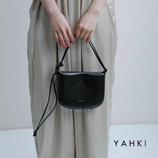 YAHKI(ヤーキ)ソフトダブルフェイスレザーショルダーバッグyh-786