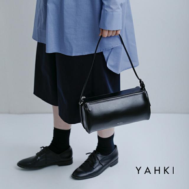YAHKI(ヤーキ)ソフトダブルフェイスレザーショルダーバッグyh-788