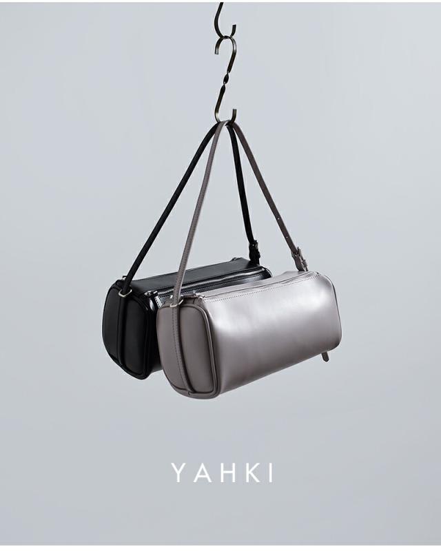 YAHKI(ヤーキ)ソフトダブルフェイスレザーショルダーバッグyh-788
