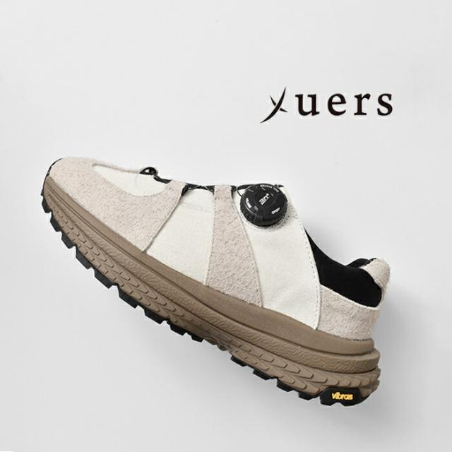 yuers(ユアーズ)カウレザーフリーロックビブラムソールモックシューズ“LOOMER”yu25c006