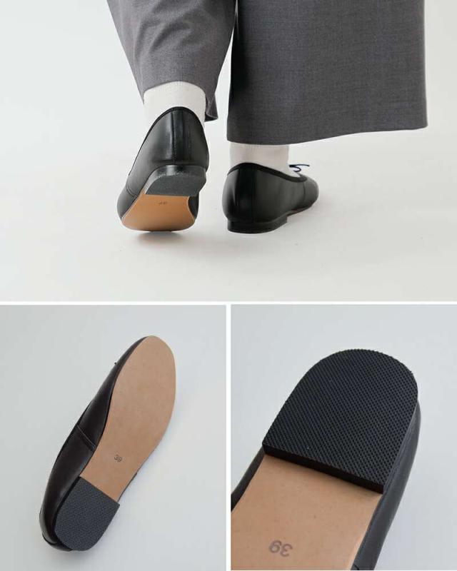 REMME(レメ)シープレザーフラットバレエシューズzh-zaragoza