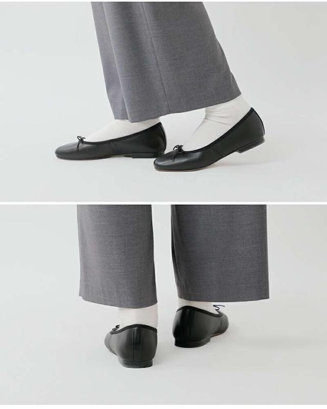 REMME(レメ)シープレザーフラットバレエシューズzh-zaragoza