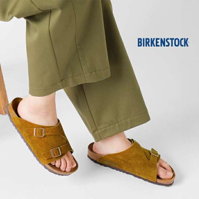 ビルケンシュトック コンフォートサンダル靴 シューズ BIRKENSTOCK  チューリッヒ スエード レザー ナロー サンダル “ZURICH” zurich  クーポン対象