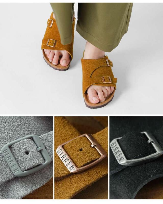 ビルケンシュトック コンフォートサンダル靴 シューズ BIRKENSTOCK  チューリッヒ スエード レザー ナロー サンダル “ZURICH” zurich  クーポン対象