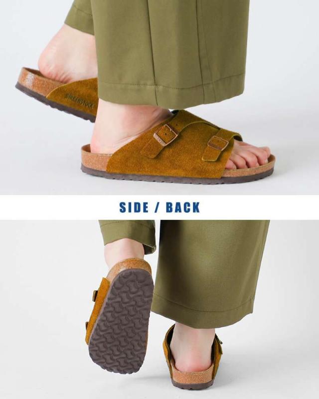 ビルケンシュトック コンフォートサンダル靴 シューズ BIRKENSTOCK  チューリッヒ スエード レザー ナロー サンダル “ZURICH” zurich  クーポン対象