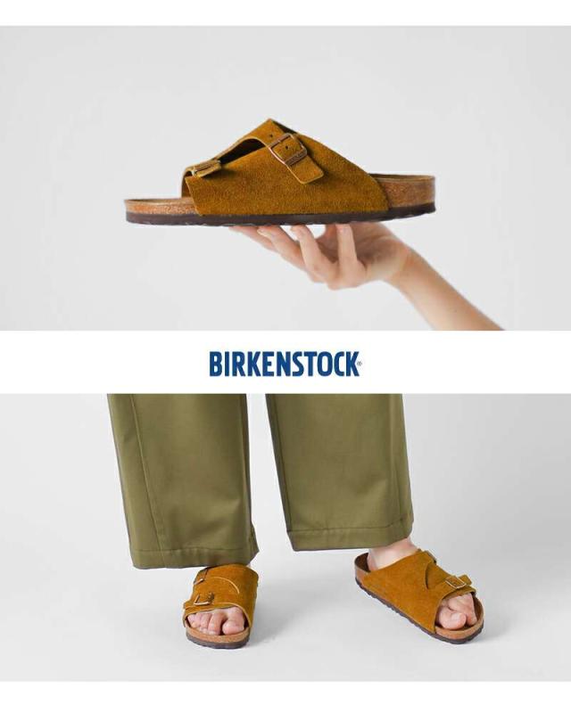 ビルケンシュトック コンフォートサンダル靴 シューズ BIRKENSTOCK  チューリッヒ スエード レザー ナロー サンダル “ZURICH” zurich  クーポン対象