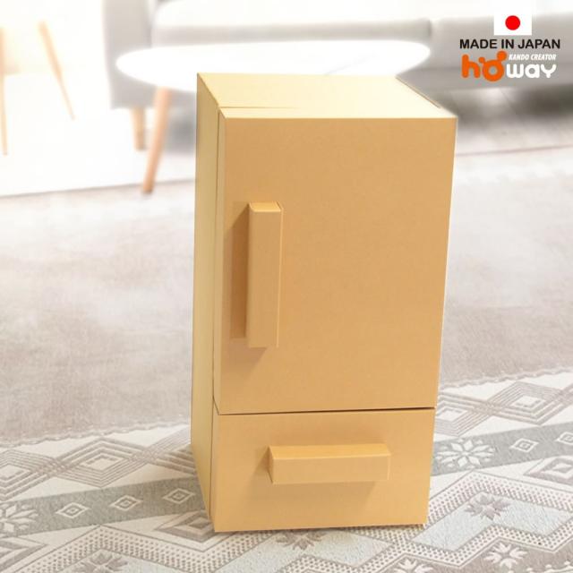 ダンボールままごと冷蔵庫