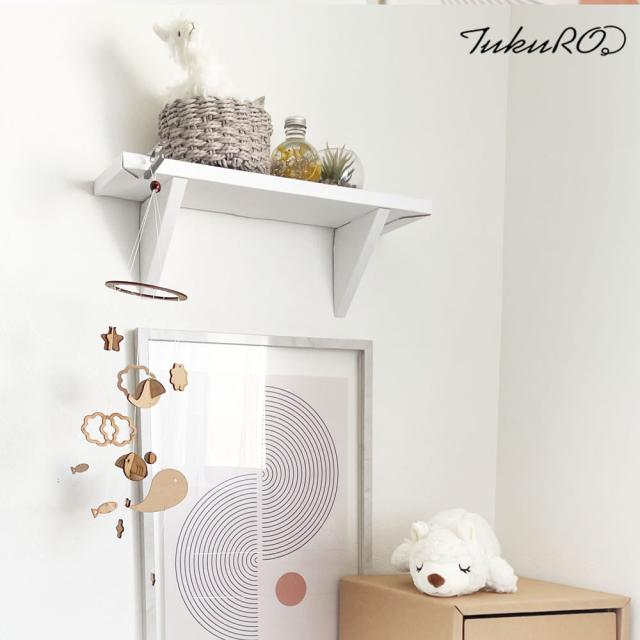 とりとくじらのモビール