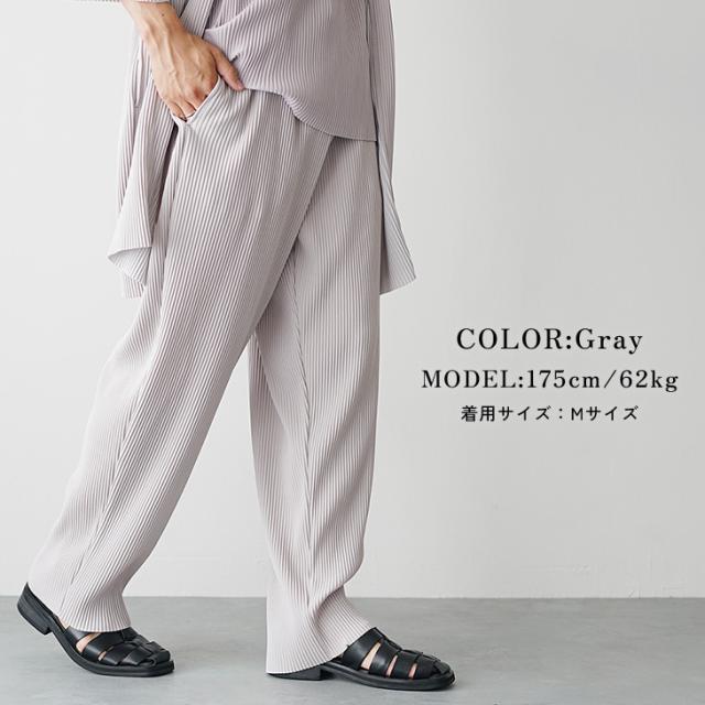 送料無料】セットアップ メンズ 夏 プリーツ カーディガン ビッグT